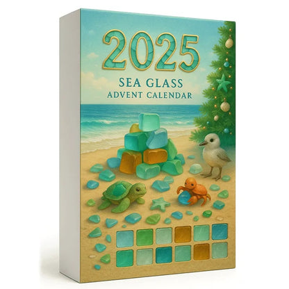 zeeglas kerstbomen - adventskalender 2025